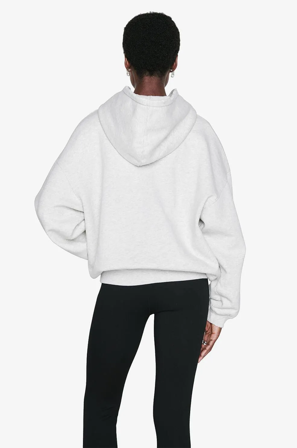 Anine Bing Harvey Sweatshirt in Heather Grey