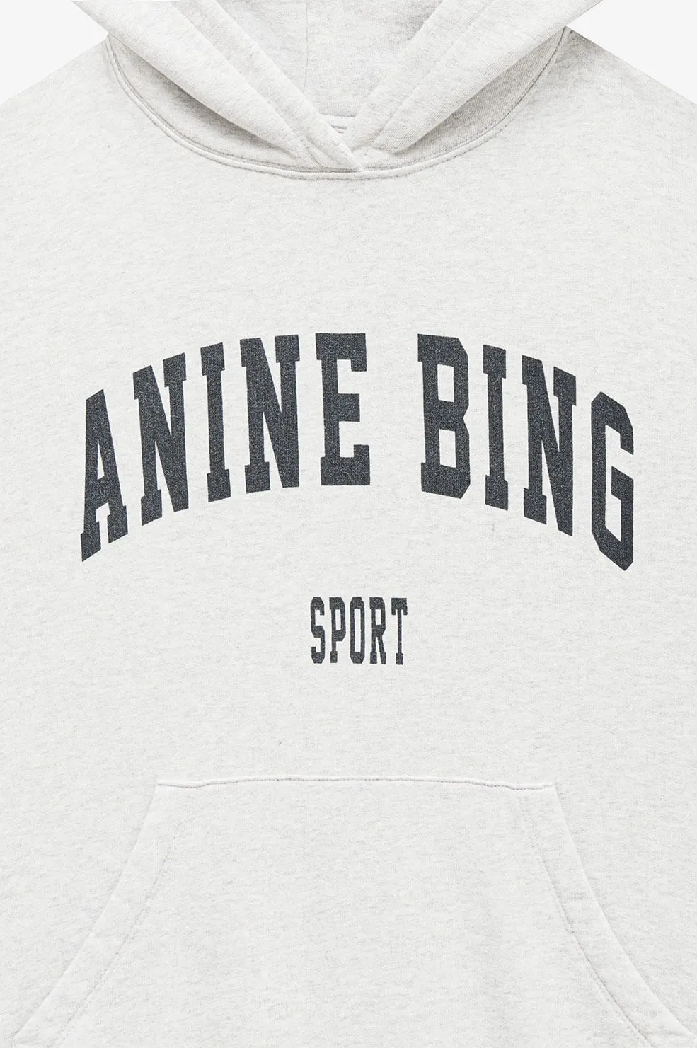 Anine Bing Harvey Sweatshirt in Heather Grey