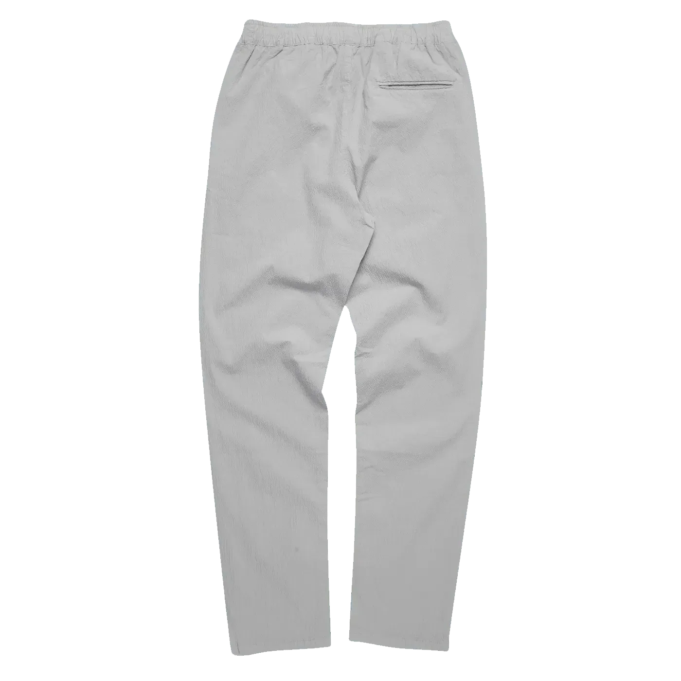 Draw Pant - Light Grey Seersucker