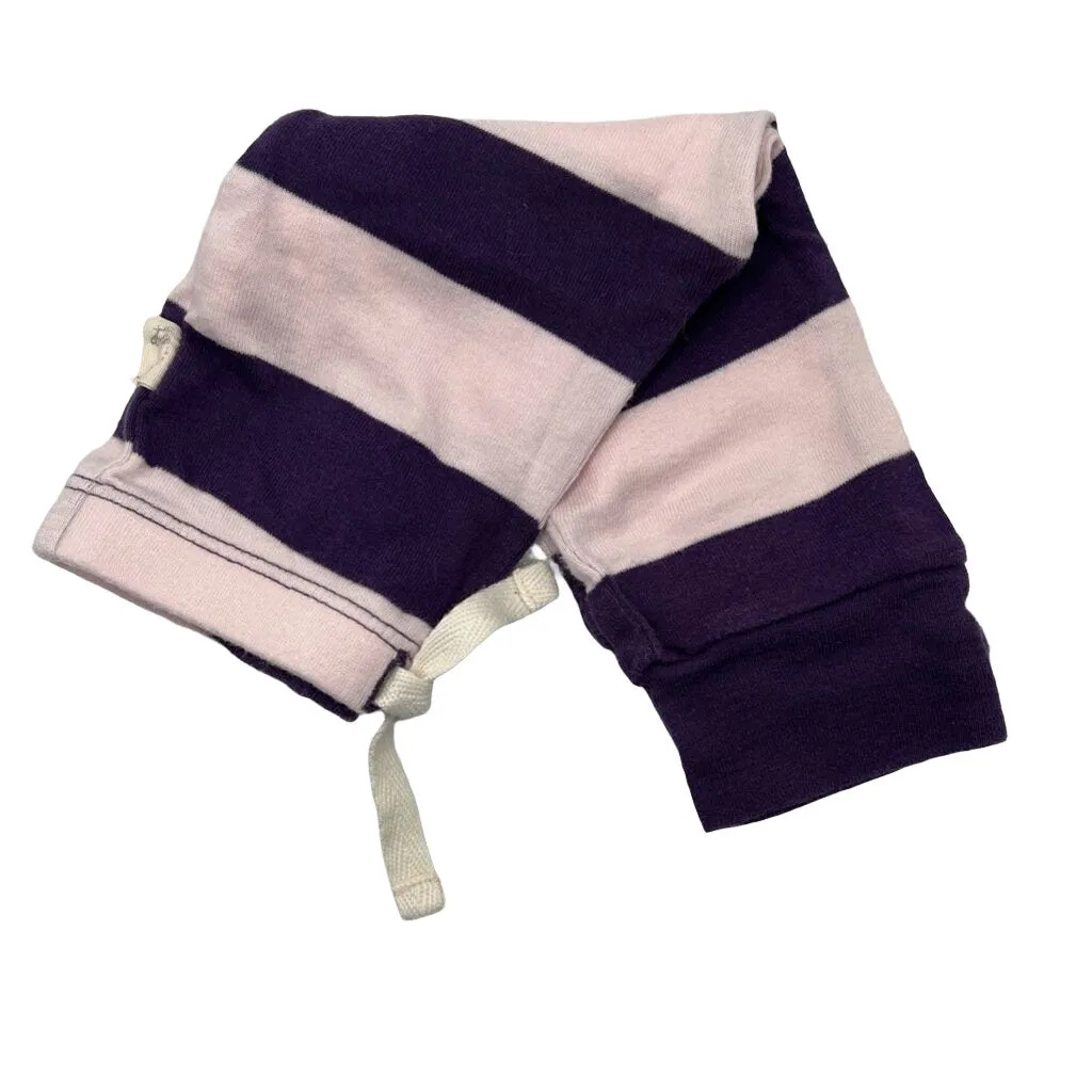 Drawstring Striped Leggings