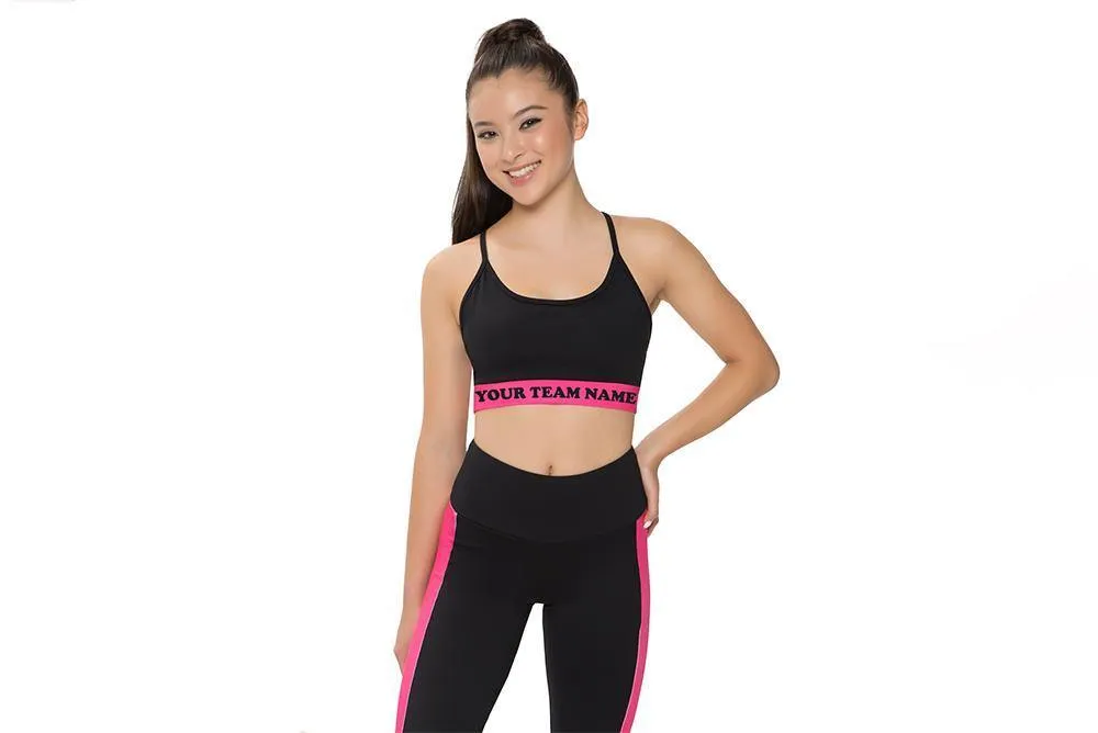 Filigree Popcolour Racer Strap Crop