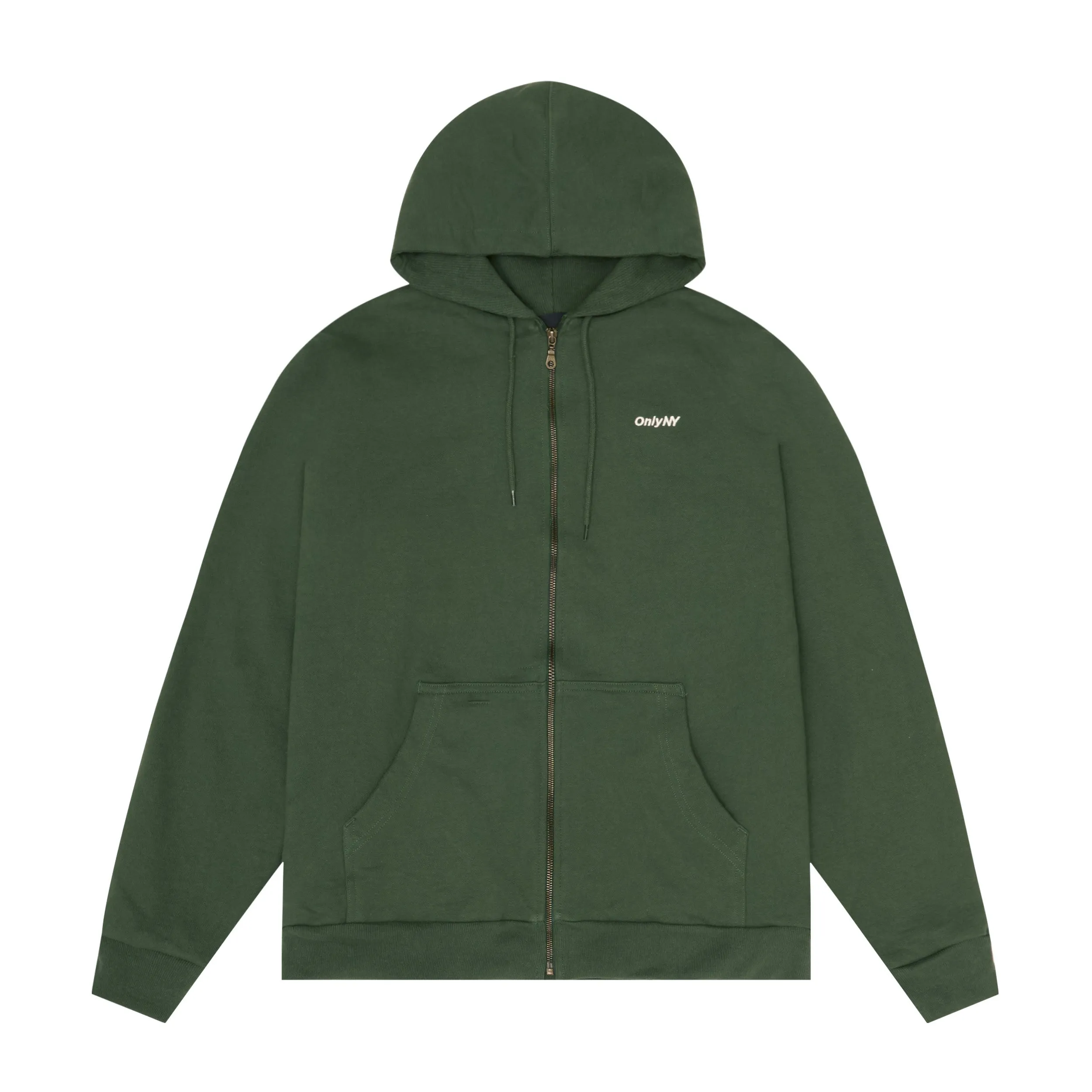 Heavyweight Thermal Waffle Lined Zip Hoodie