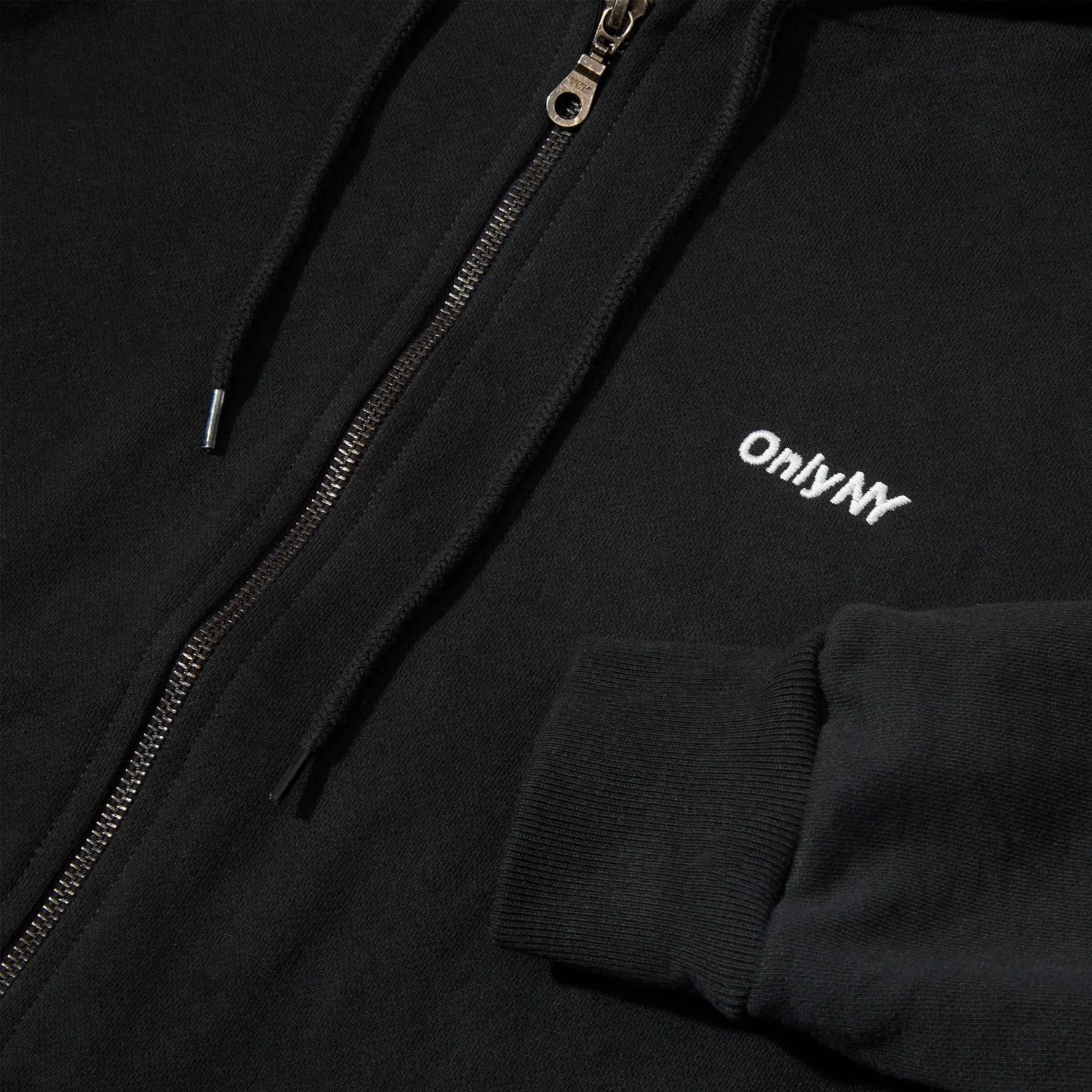 Heavyweight Thermal Waffle Lined Zip Hoodie
