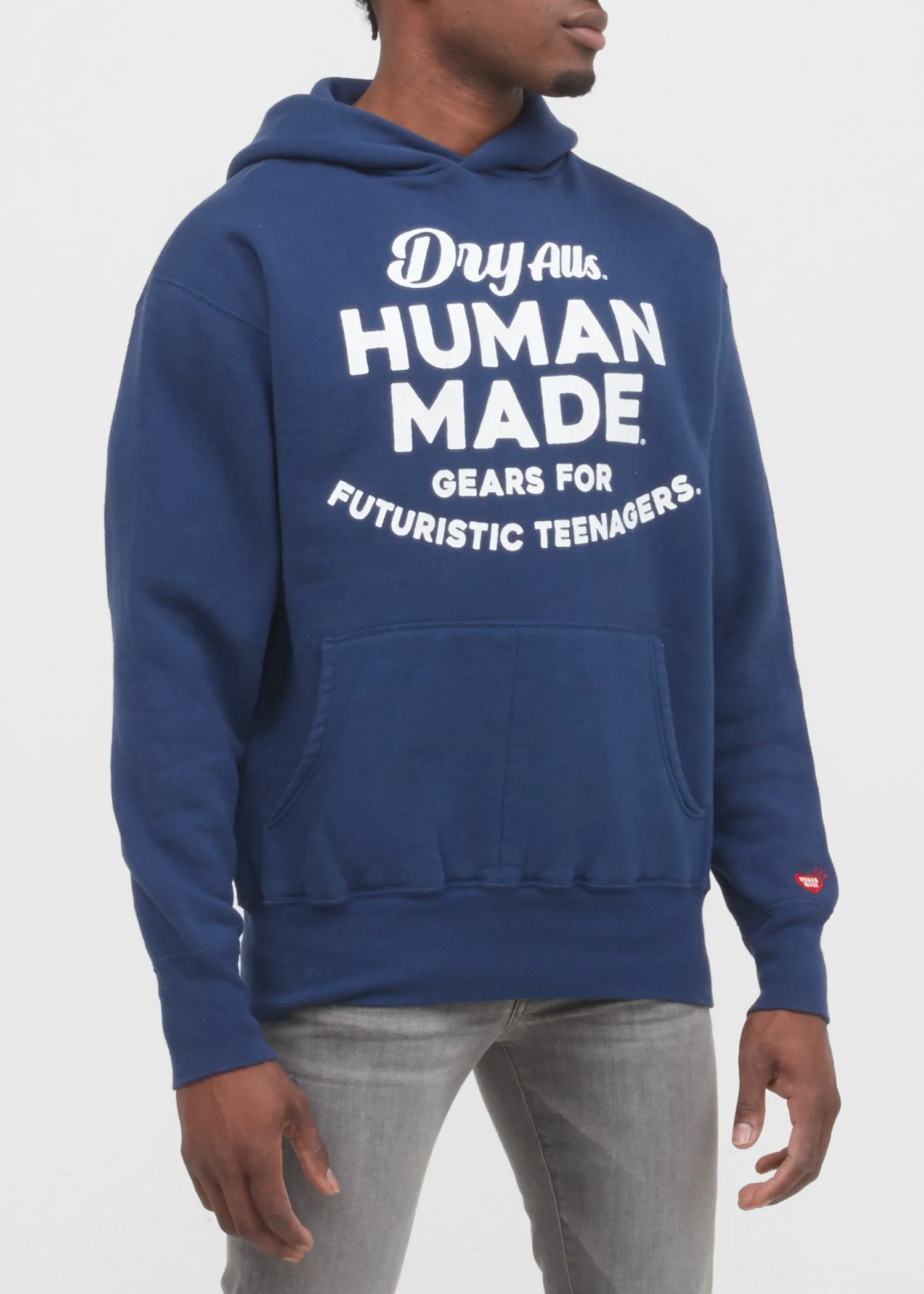 HUMAN MADE: HOODIE [NAVY]