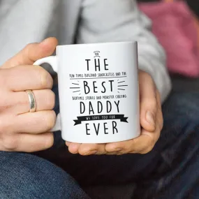 Personalised 'Best Daddy Ever' Secret Message Mug