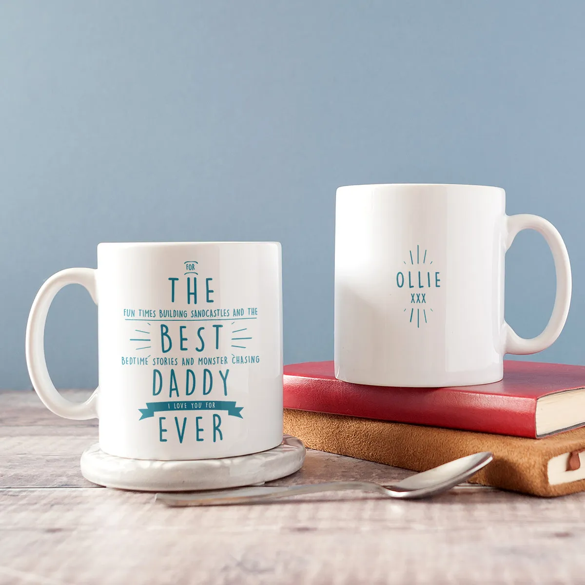 Personalised 'Best Daddy Ever' Secret Message Mug