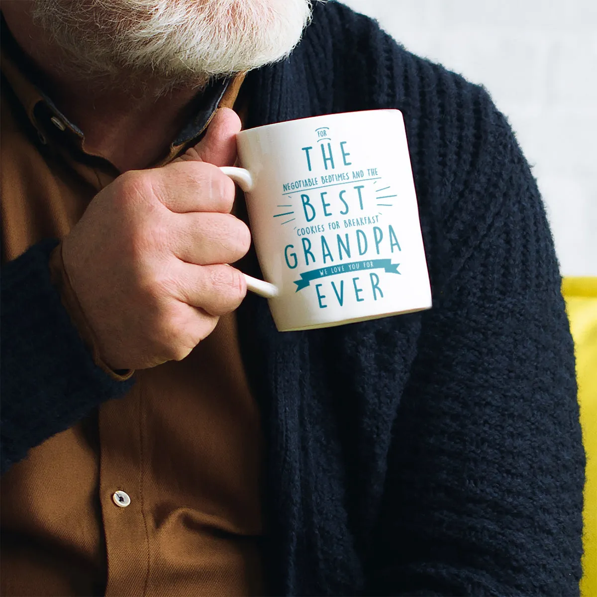 Personalised 'Best Grandad Ever' Secret Message Mug