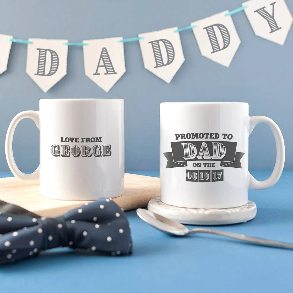 Personalised New Dad Mug