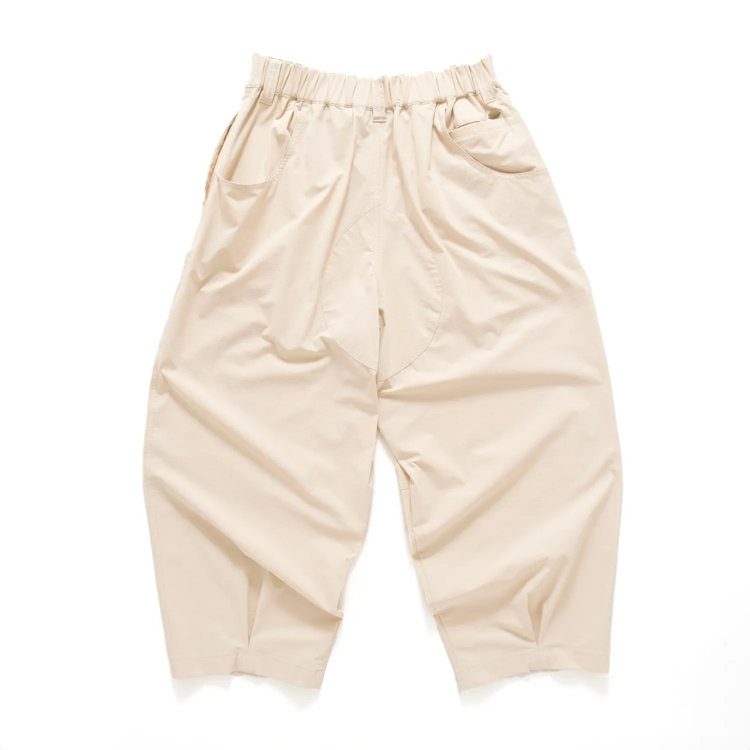 (PT355) Ankle Cropped Lightweight Wide Pants