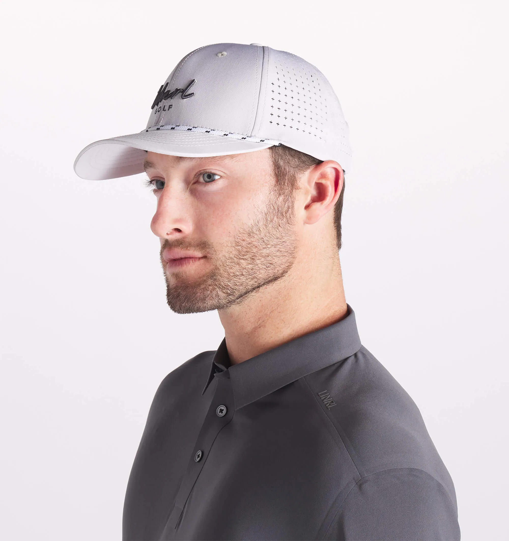 UNRL Golf Script Rope Snapback [Mid-Pro]