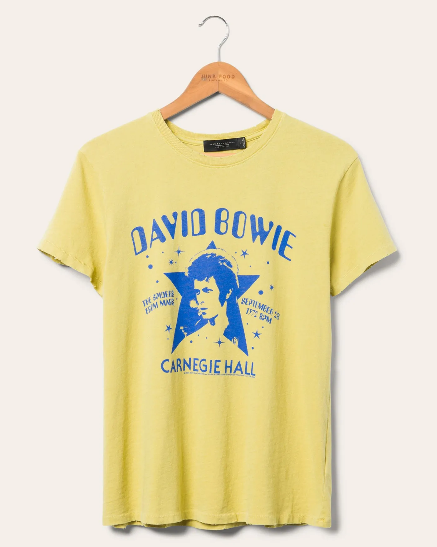 Women's David Bowie Carnegie Hall Vintage Tee
